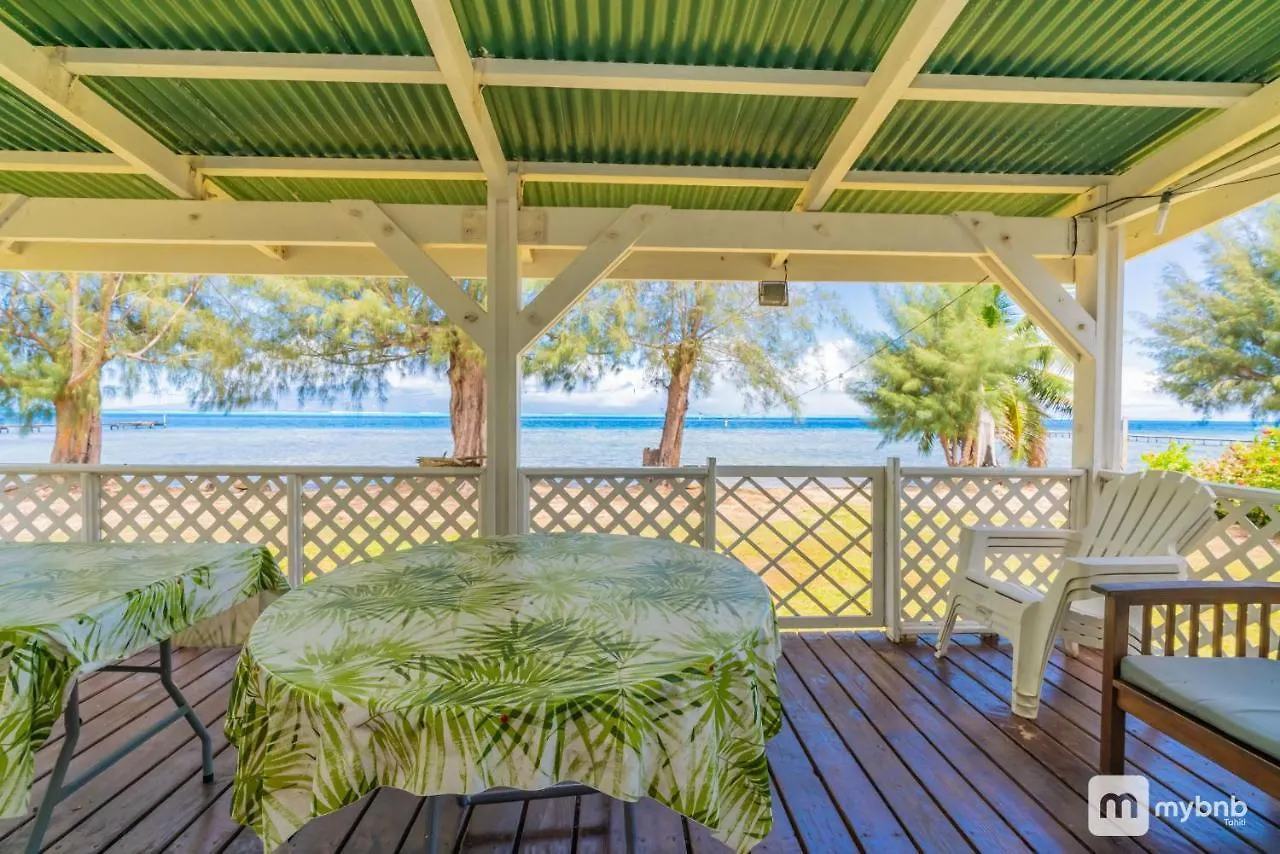 The Sun Beach House In Moorea Fransk Polynesien