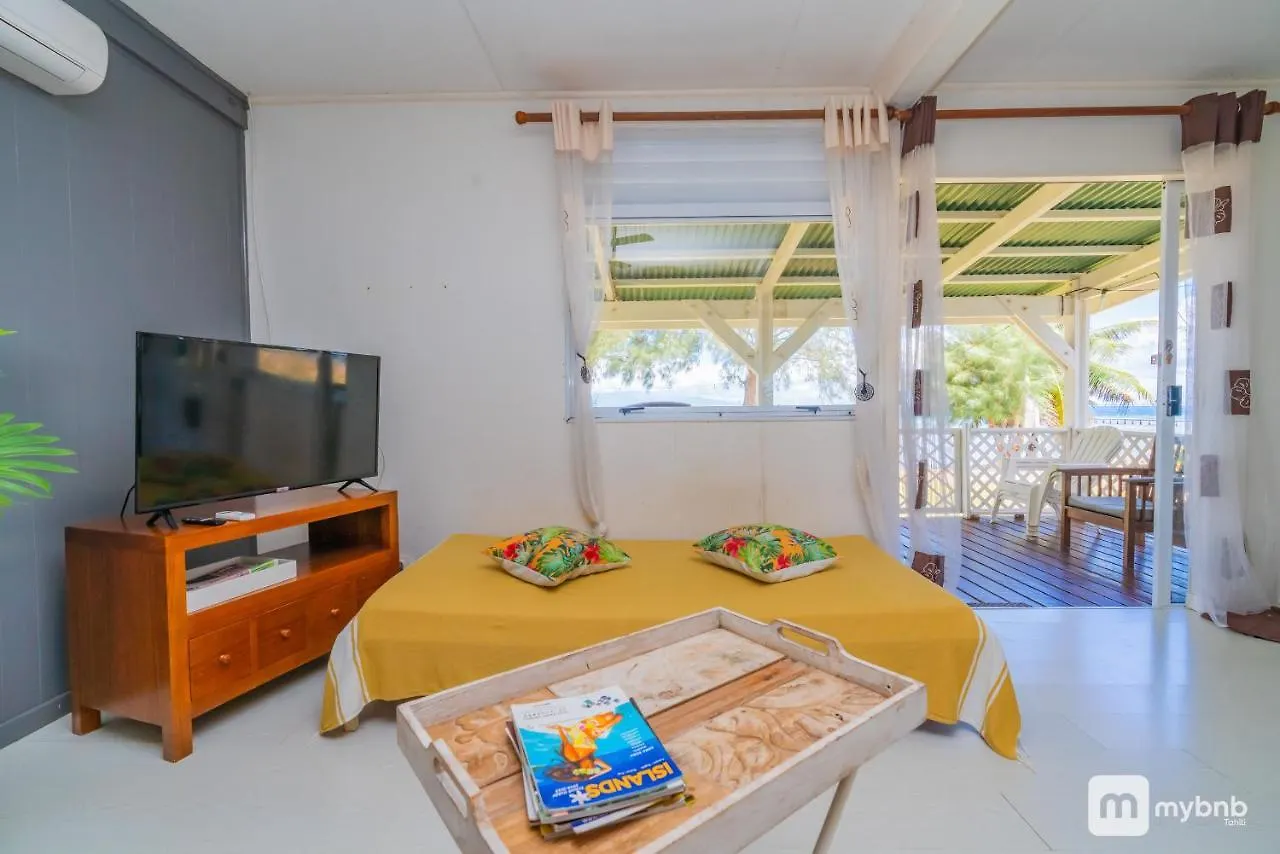 The Sun Beach House In Moorea Feriehus Maatea
